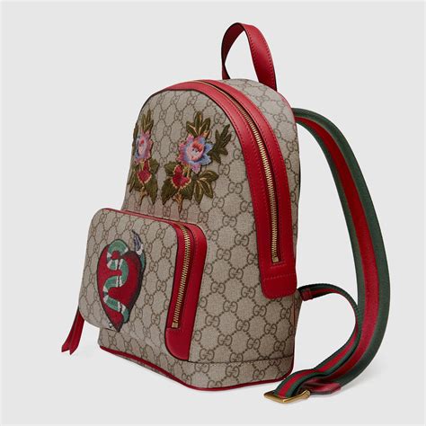 gucci backpack supreme dupe|authentic gucci backpack.